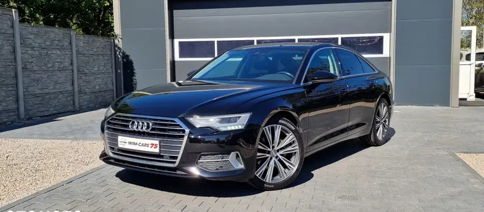 śląskie Audi A6 cena 120000 przebieg: 179000, rok produkcji 2018 z Oborniki Śląskie